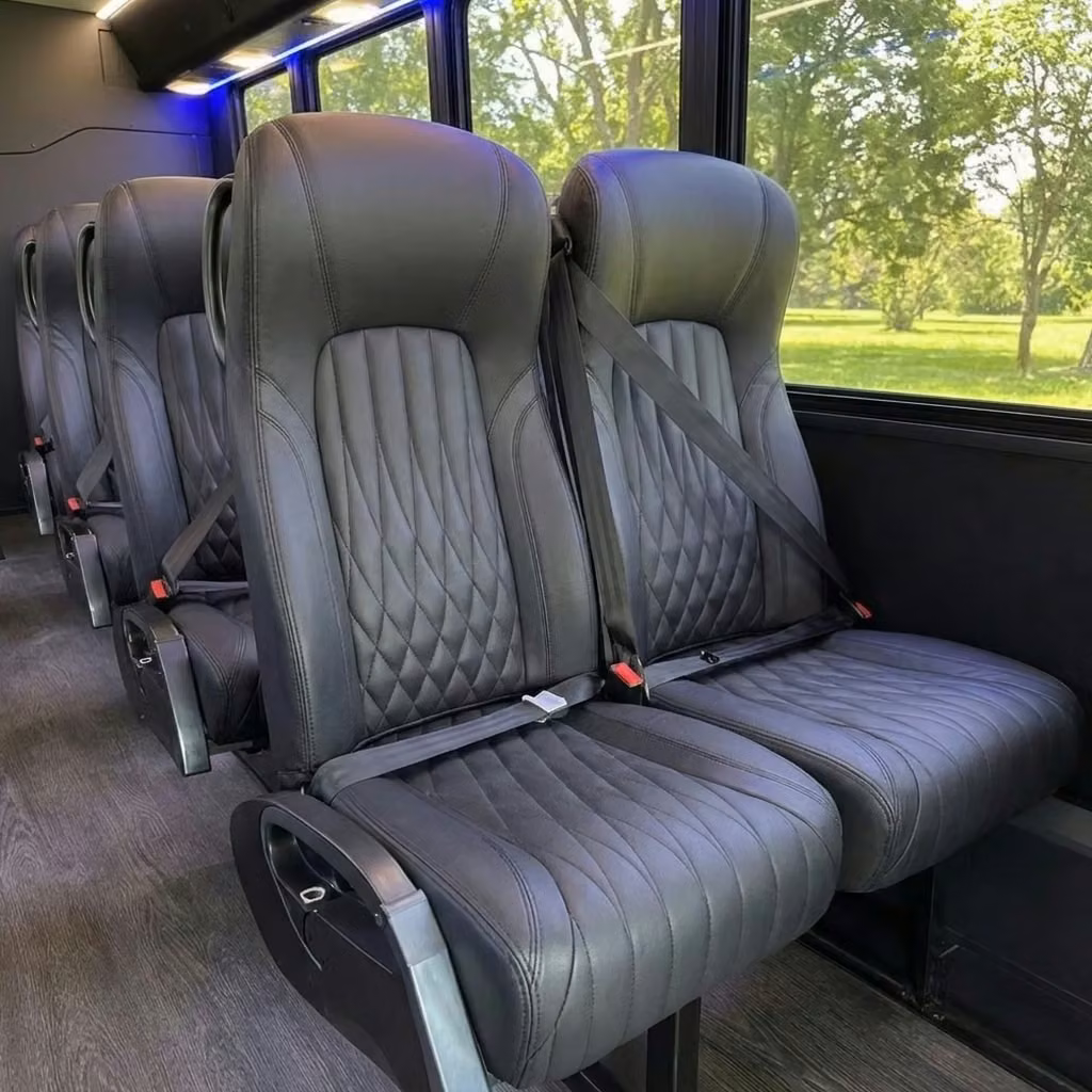 west melbourne 20 passenger minibus high back seats