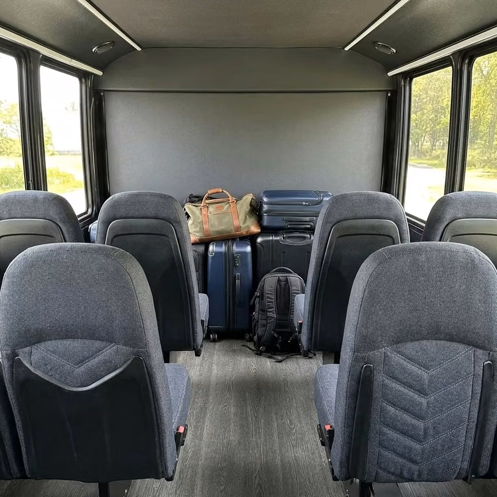 west melbourne 25 passenger minibus luggage area