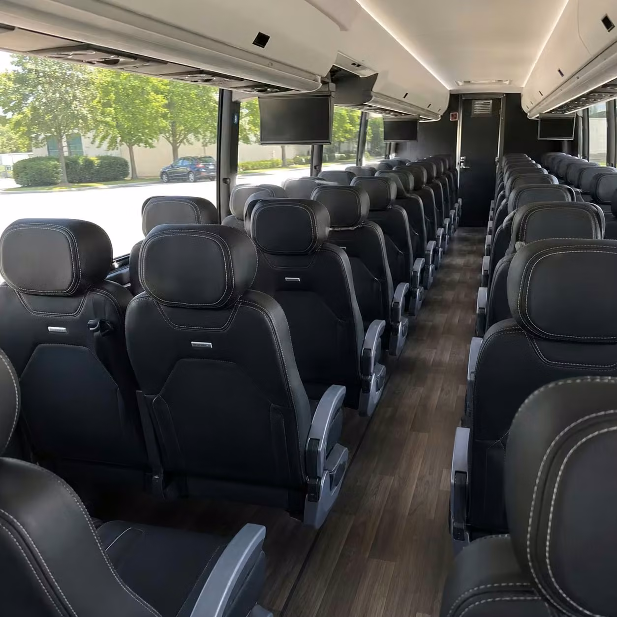 west melbourne charter bus interior 3