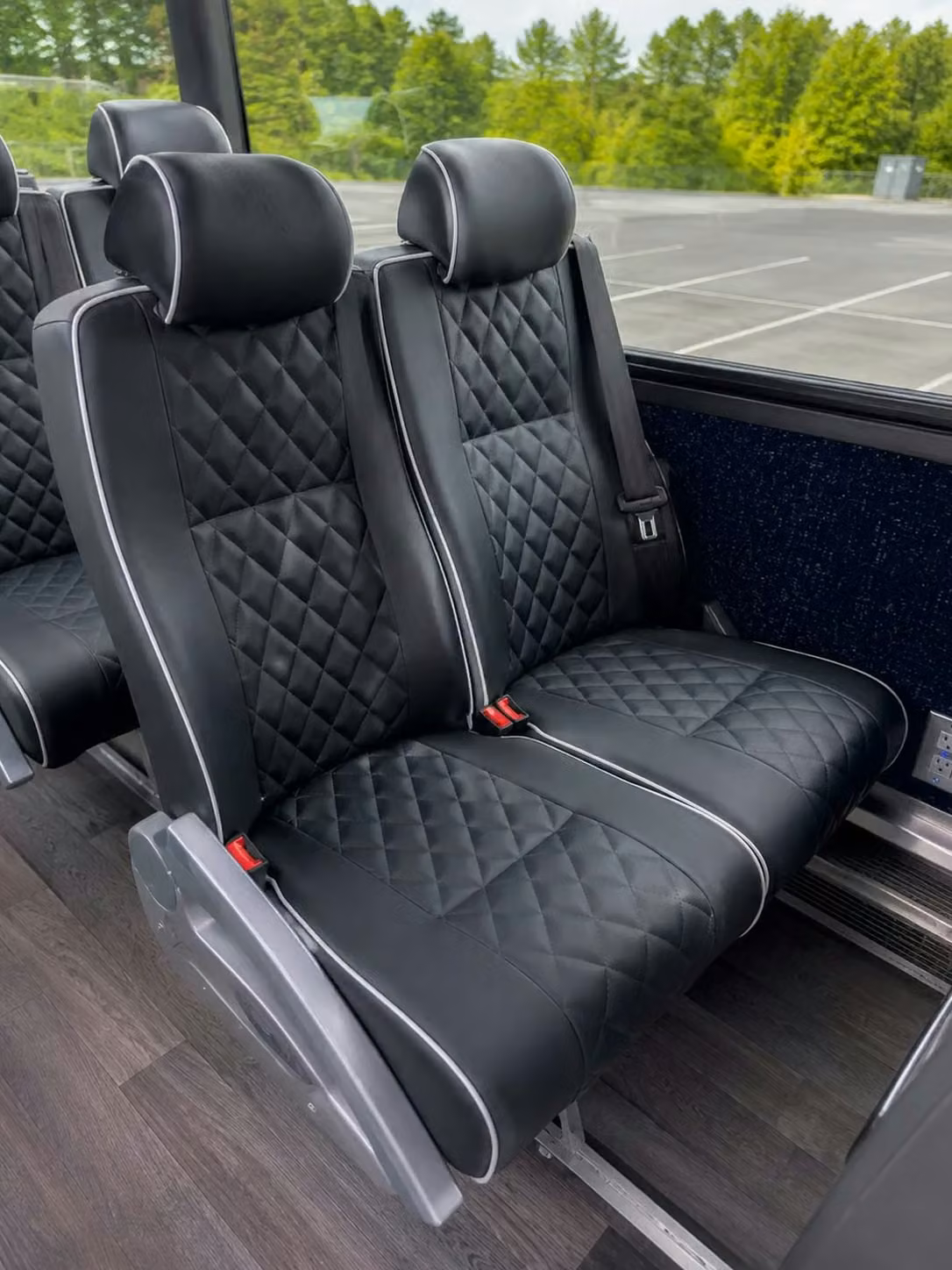 west melbourne charter bus reclining seats
