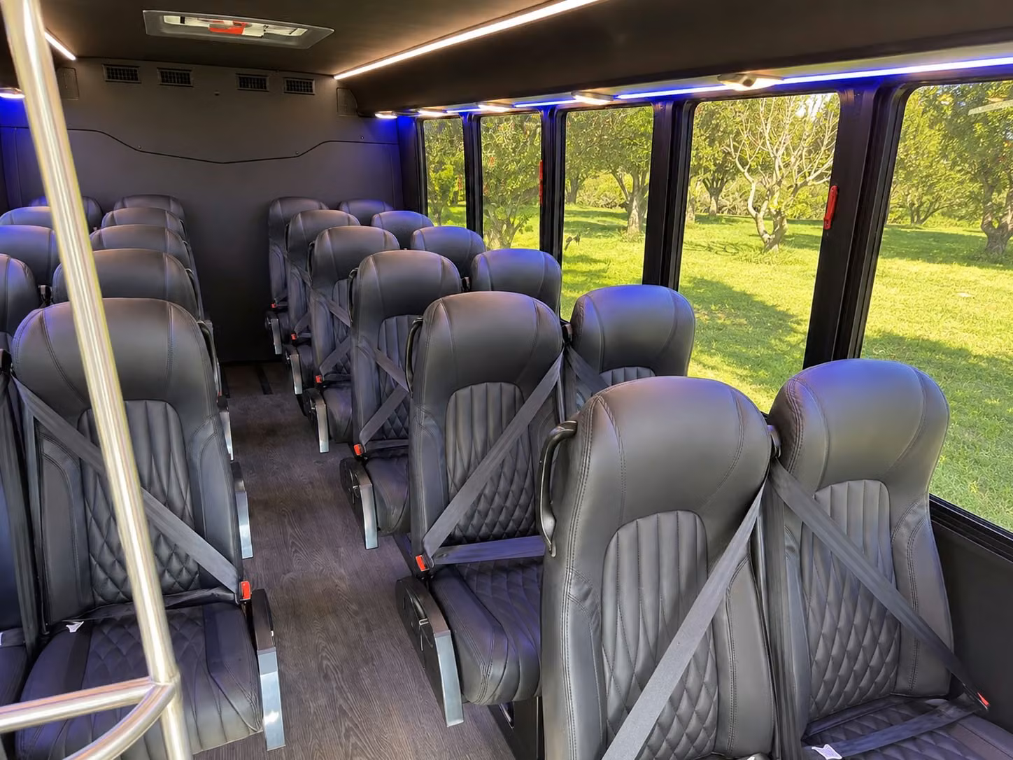 west melbourne minibus interior 1