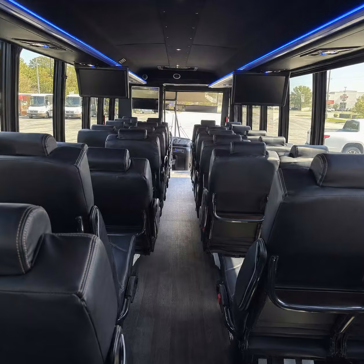 west melbourne minibus interior 2