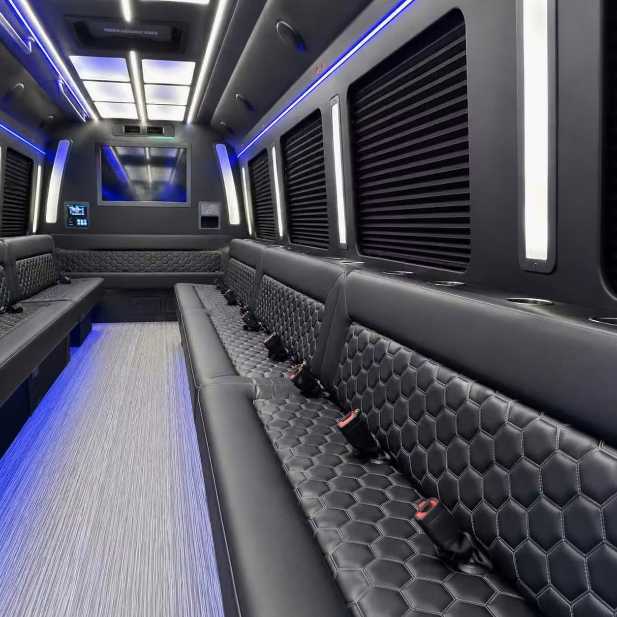 west melbourne party bus party lighting