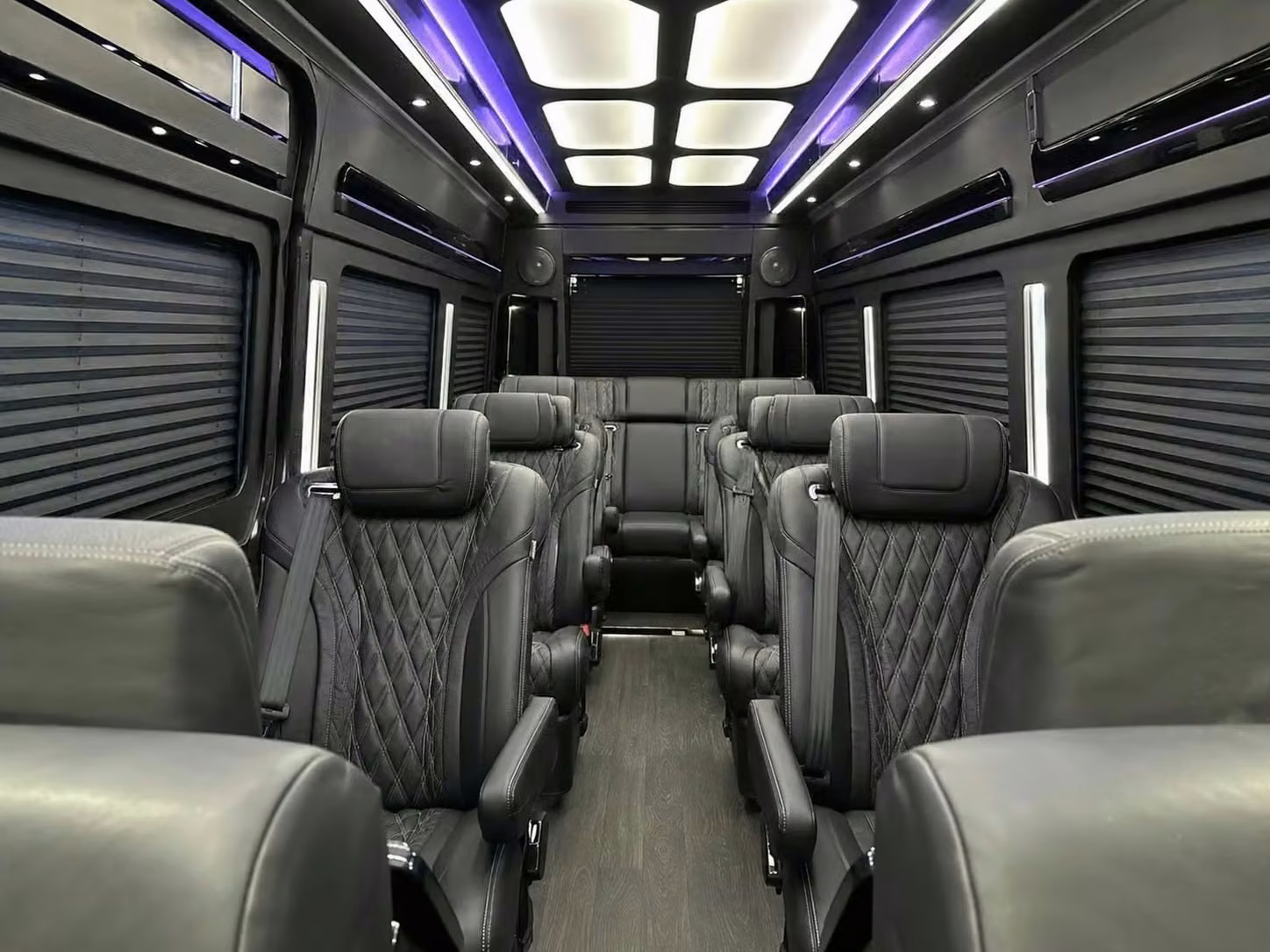 west melbourne sprinter van rental with driver reclining seats