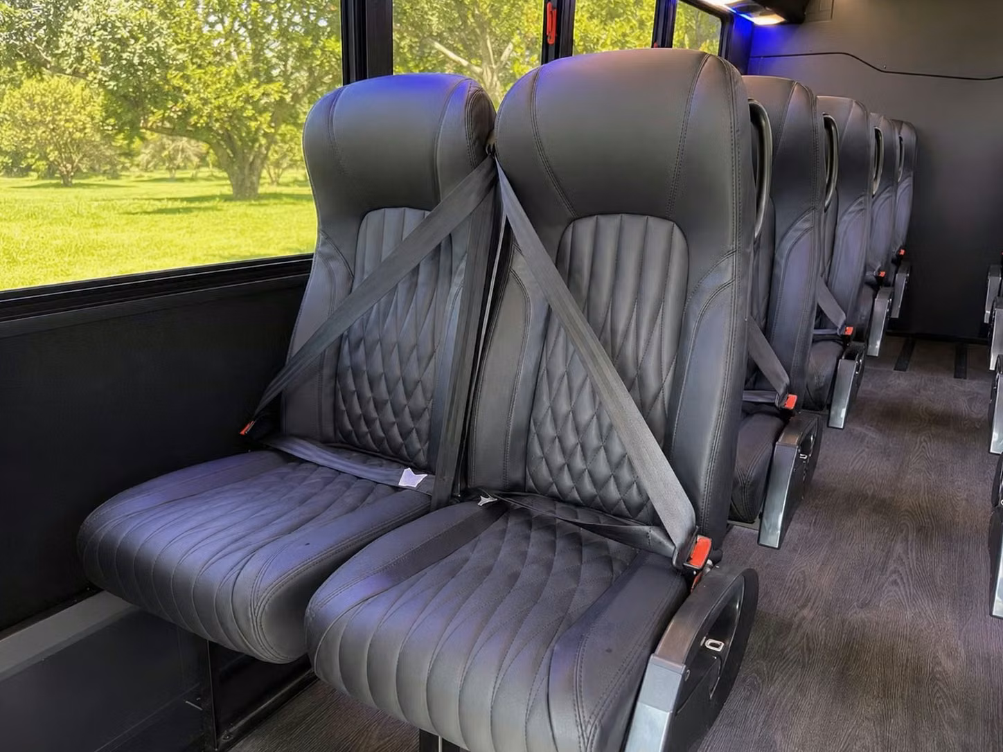 20 passenger minibus inside