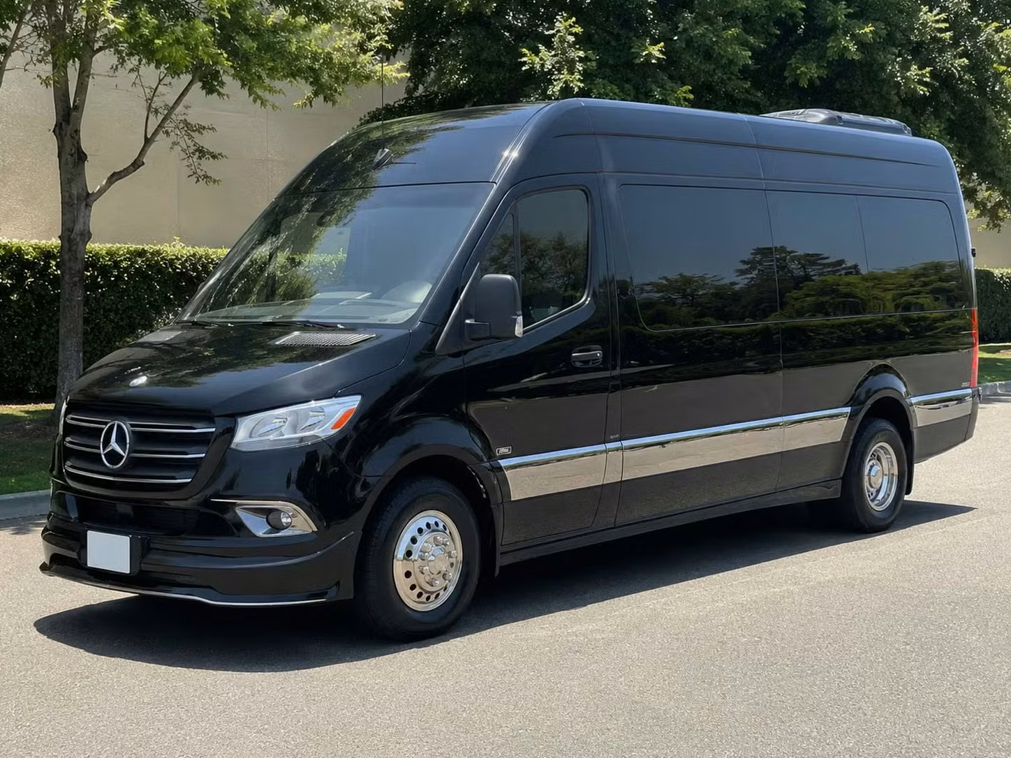 sprinter van with driver